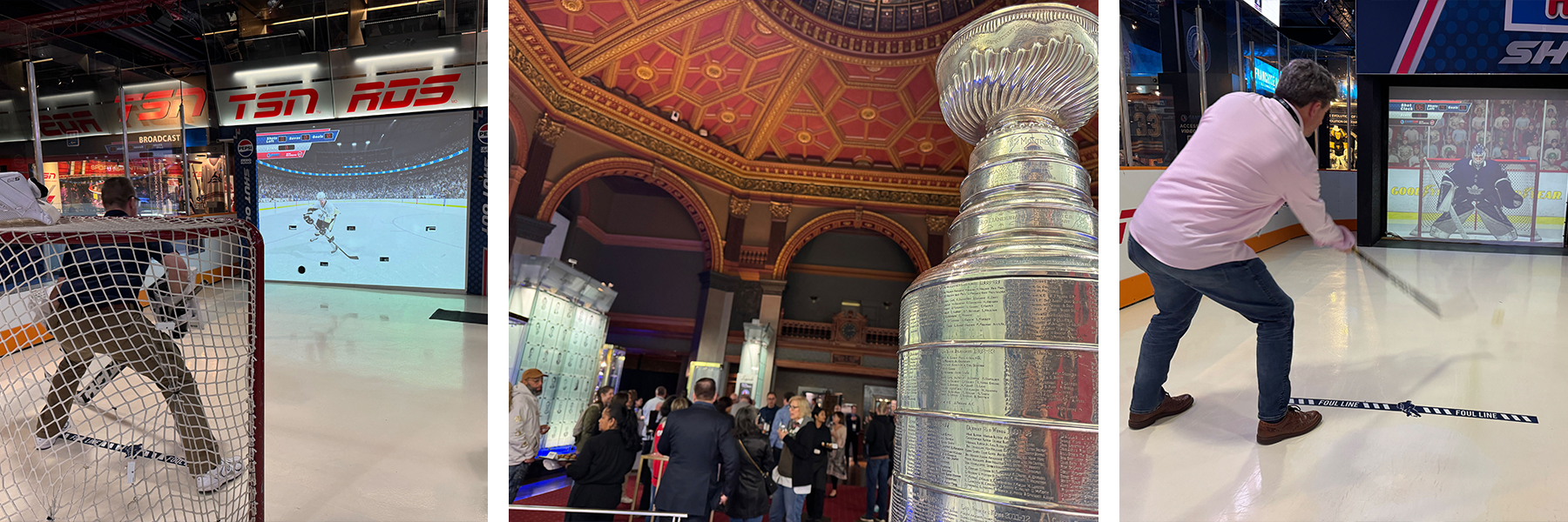 The ARIN 54 social event took place at the Hockey Hall of Fame