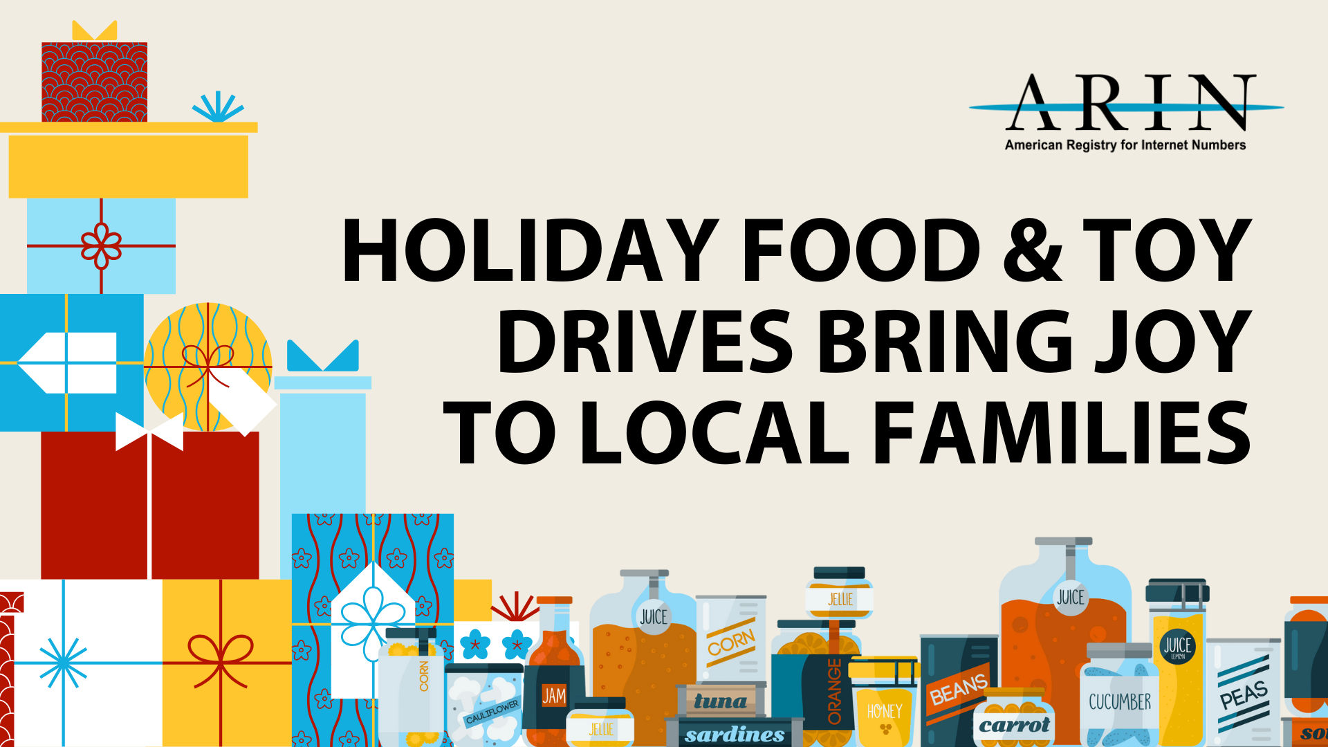 ARIN's 2025 Holiday Food and Toy Drives Bring Joy to Local Families