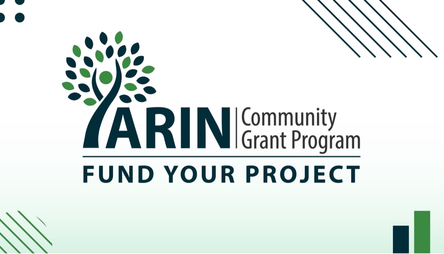 Read the blog Apply for a 2026 ARIN Community Grant