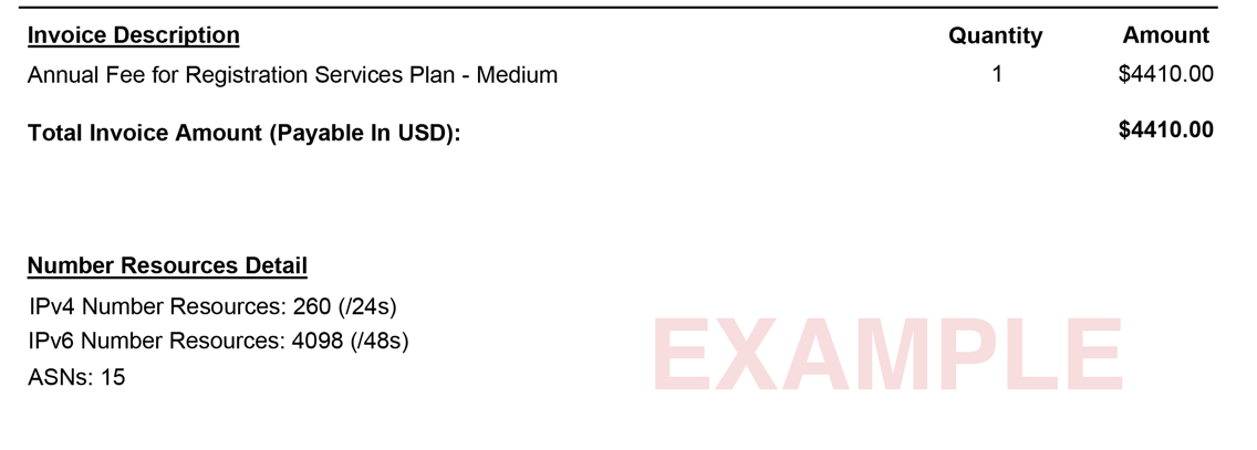 Customer Resource Detail Example Invoiced
