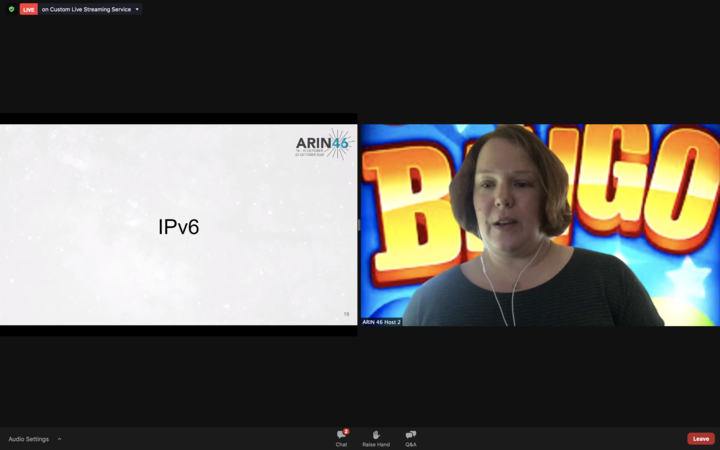 Staff hosts bingo for &lsquo;IPv6&rsquo;
