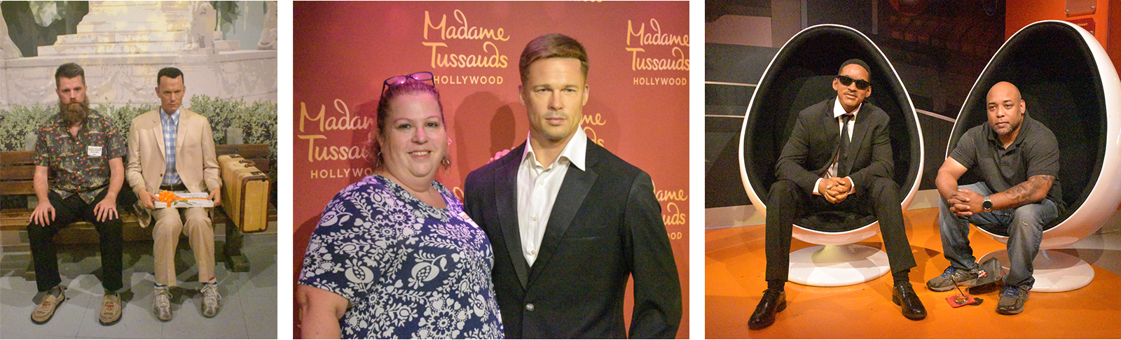ARIN 50 Social at Madame Tussauds Hollywood wax museum